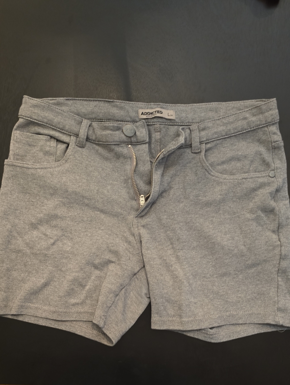 Men's ADDICTED Athletic Shorts in Gray